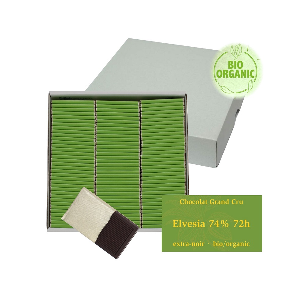 Chocolat10 Elvesia 74%-72h Bio Organic